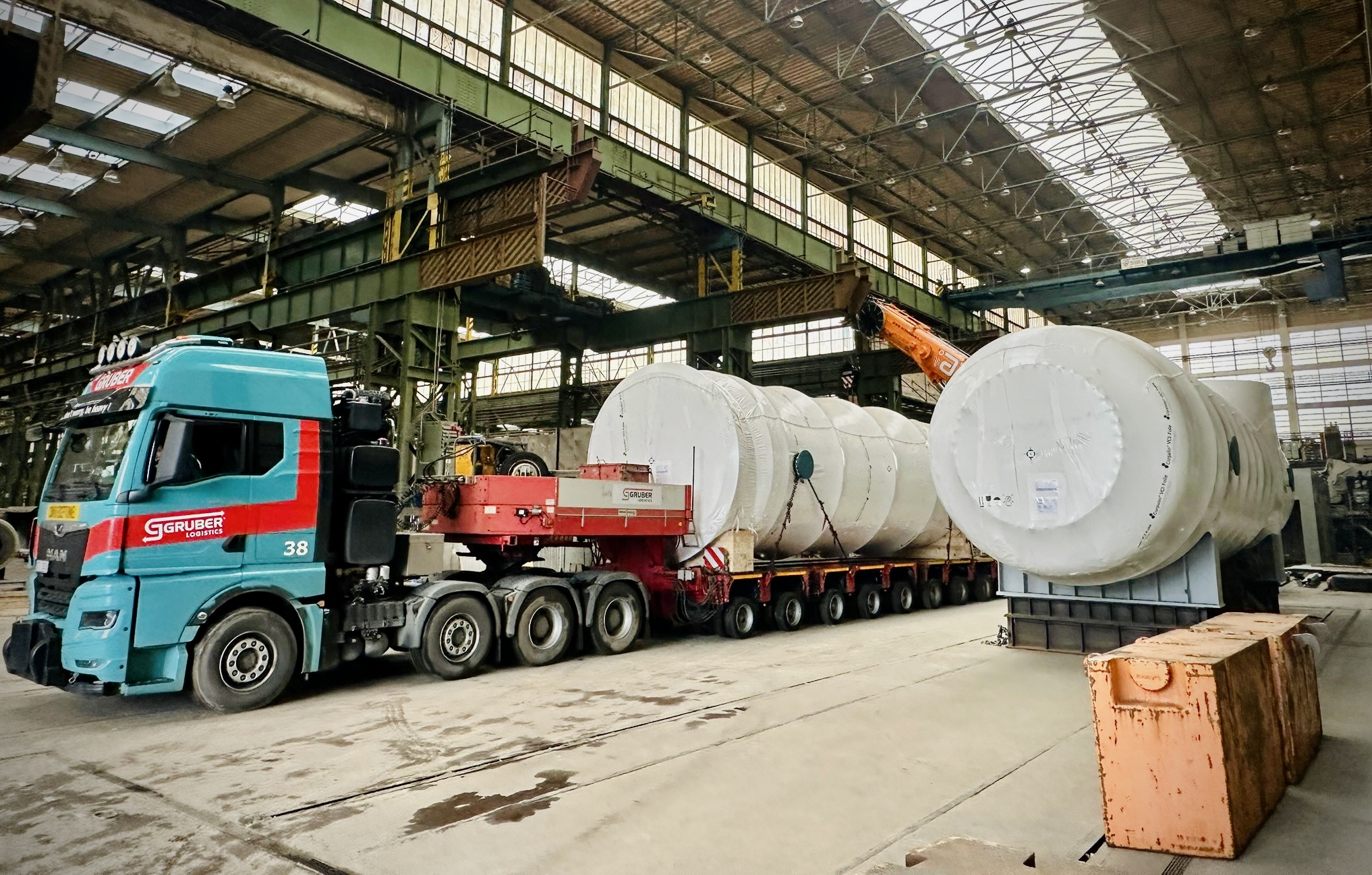 Dodávka HTCR Flue Gas Vessel