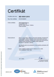 s cert iso 45001cz | WebJET CMS