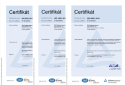 Certifikace ISO